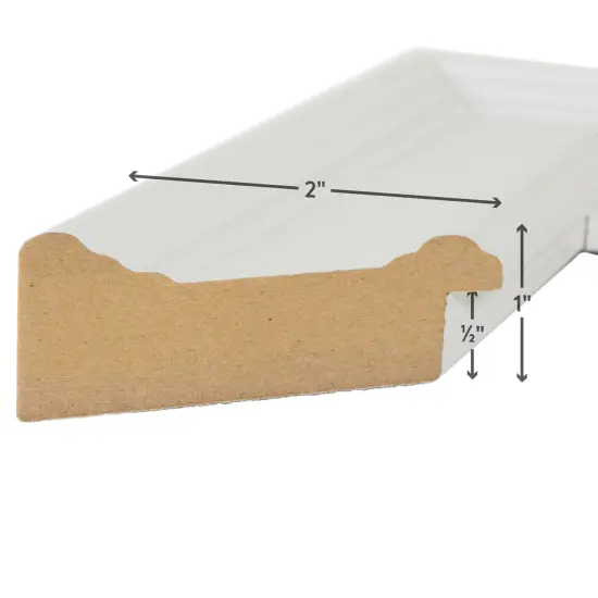 17x24 Picture Frame, Revival 2 Inch MDF Moulding, Wall Display Frame for Art, Posters, or Photos by wallsthatspeak {3}