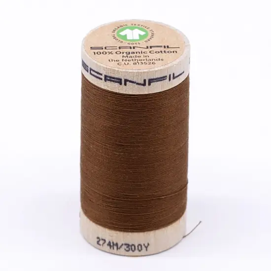 300 Yards Premium Smooth Organic Pima Cotton Thread for Quilting Sewing 300 Yards Cathay Spice {1}