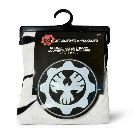 Gears of War Phoenix Omen Round Fleece Throw Blanket - 60” {5}