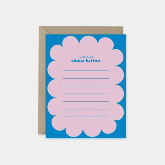 Scallop Border Note Cards {3}