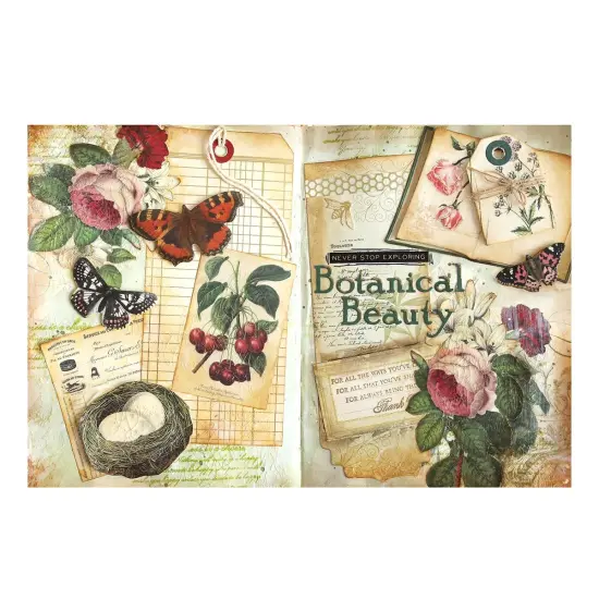 Anna's Flowers and Labels Art Journals {5}
