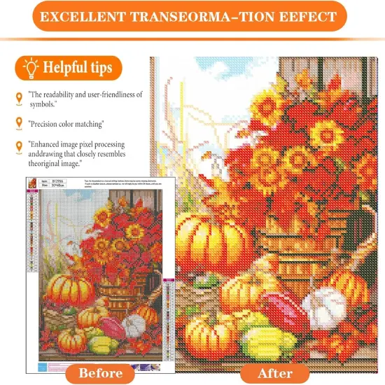 Fall Diamond Painting Kit {2}