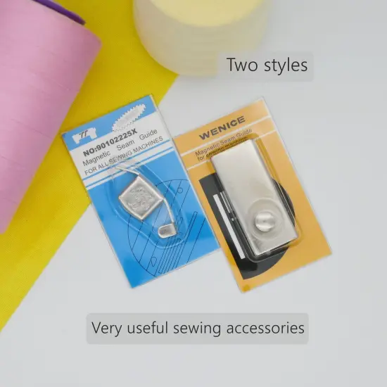 Magnetic Seam Guide for Sewing Machine,Guide Sewing Foot,Hem Guide,WENICE Sewing Machine Accessories 2Pcs {5}