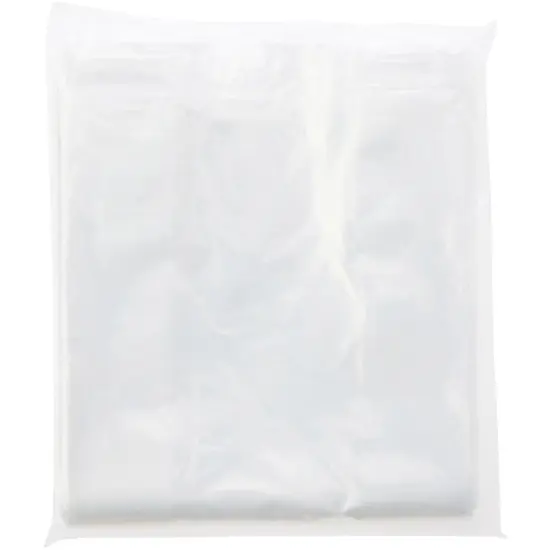 Plymor 8" x 4" x 18" (Pack of 100), 1 Mil Gusseted Plastic Bags {6}