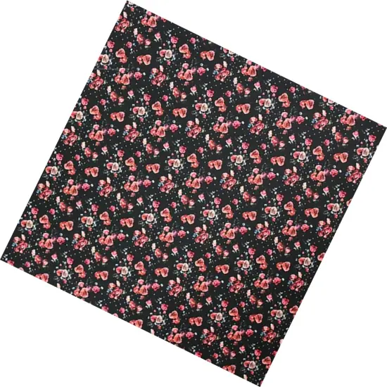 Rose Garden Elegant Printed Spandex Fabric {4}