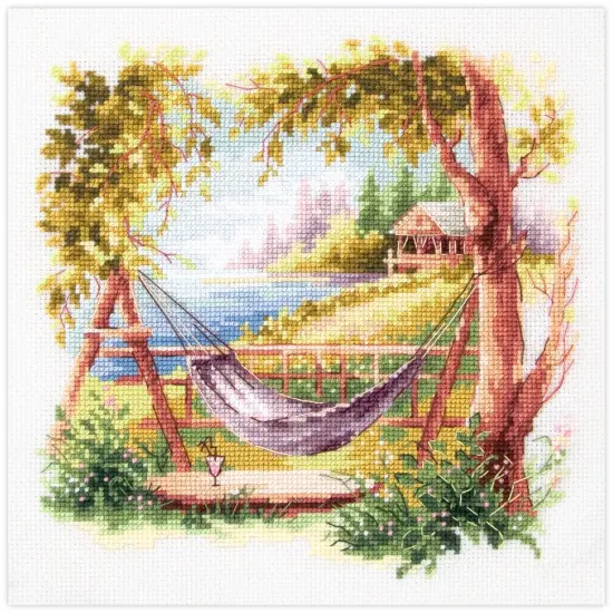 Take Time to Relax 70-10 Counted Cross-Stitch Kit {1}