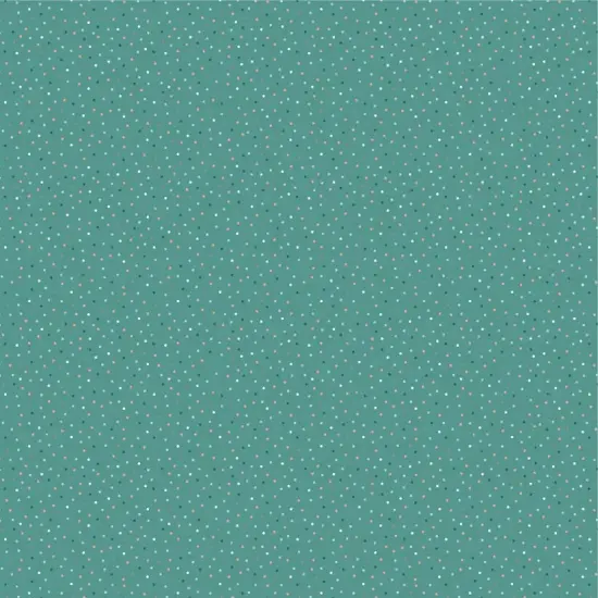 Green Teal Lakehouse Cotton 44"/45" Fabric Per Yard {1}