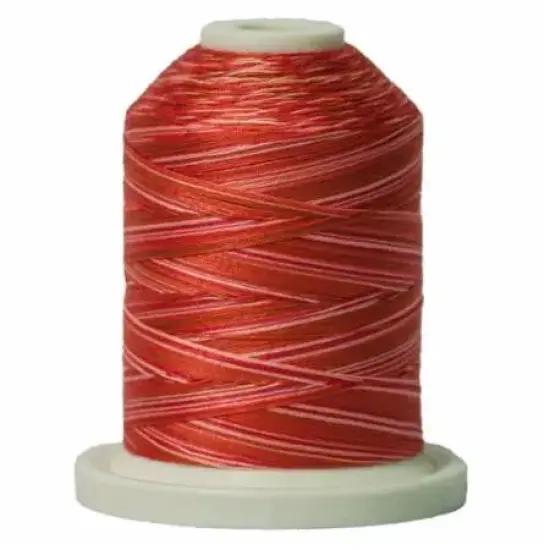 262 Amber Glow Signature Cotton Variegated Thread Mini Spool - 40WT {1}