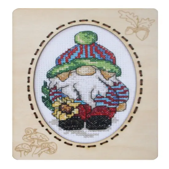 Counted Cross-Stitch Kit Gnomes 6660 {1}