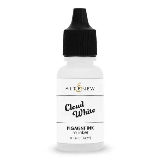 Cloud White Pigment Ink Reinker {1}