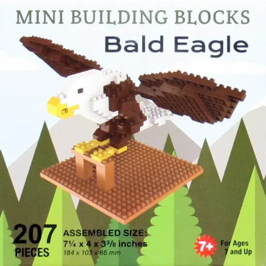 Mini Building Blocks - Bald Eagle {1}