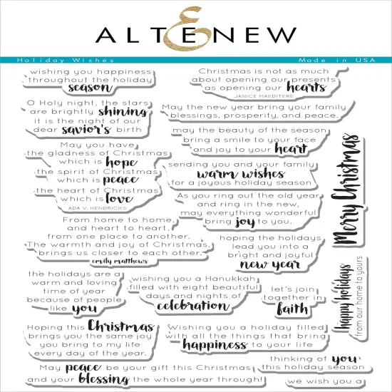 Holiday Wishes Stamp Set {1}