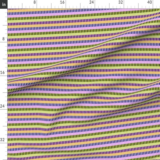 Various Fabrics by the Yard or Fat Quarter Geometric Modern Colorful Stripes Bold Lines Small Scale Abstract Contemporary Custom Printed Fabric by Spoonflower {1}