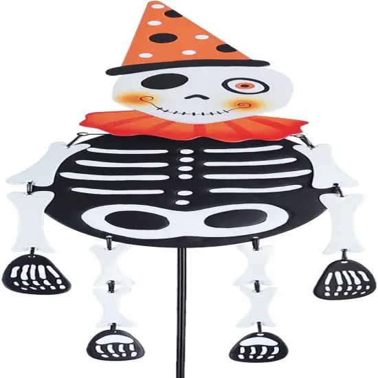 Halloween Decorations Outdoor, Metal Skull Decorative Garden Stakes {1}