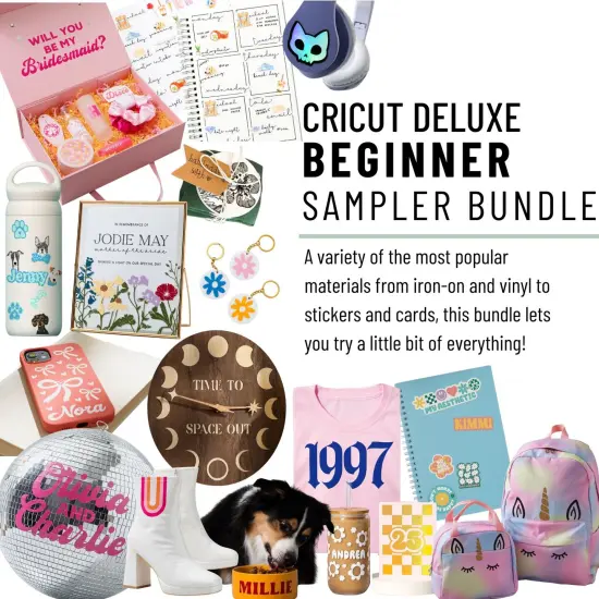 Cricut Deluxe All-in-One Materials & Accessories Bundle for Cricut Explore Air & Maker {2}