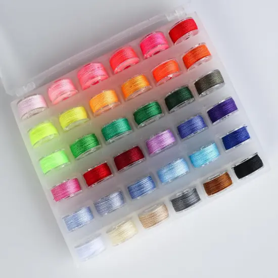 Pre-Wound Multi-Color Thread Set for Hand and Machine Sewing {1}