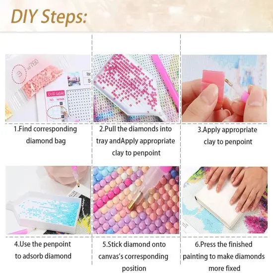 5D Lake & Forest Reflection Diamond Painting Kits - 27.5x15.7 Inch {4}