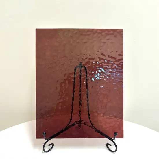 Wissmach APPLE BLOSSOM English Muffle Stained Glass Sheet &ndash; Vintage Ripple Textured Art Glass for Mosaics, Panels, Lamps & DIY Crafts | Hand-selected by The Little Flowers {4}