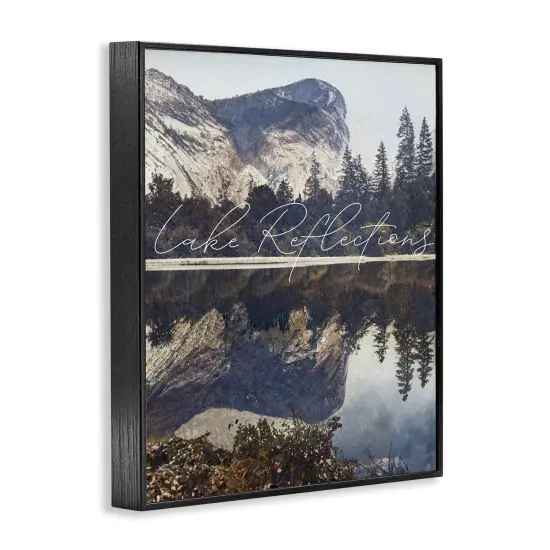 Stupell Industries Scenic Lake Reflections Framed Giclee, design by Sophie 6 {3}
