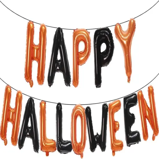 Foil Alphabet Balloons for Halloween Decorations(FOIL) {1}