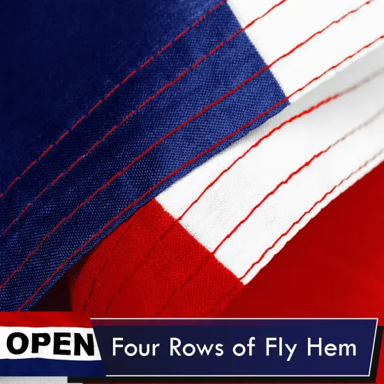 Open Sign Flag 75D Printed Polyester 3x5 Ft {5}