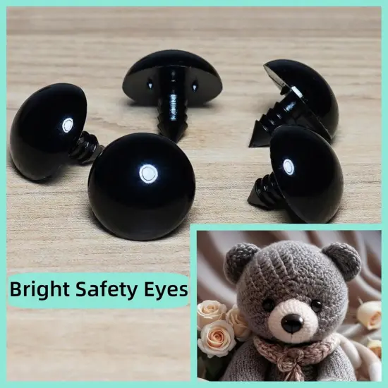 200Pcs 20mm Safety Eyes for Crocheting {3}
