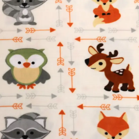 Animal Buddies Anti-Pill Premium No Sew Throw Fleece Fabric Kit (50x60) {2}