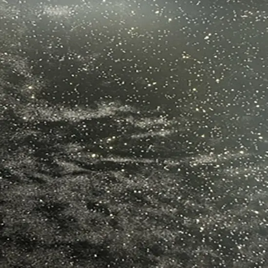 1 Yard Sky Night Velvet Mechanical Stretch Tiny Metallic Foil fabric for Costumes Dancewear Cosplay Crafts 60 Inches Width Black {1}