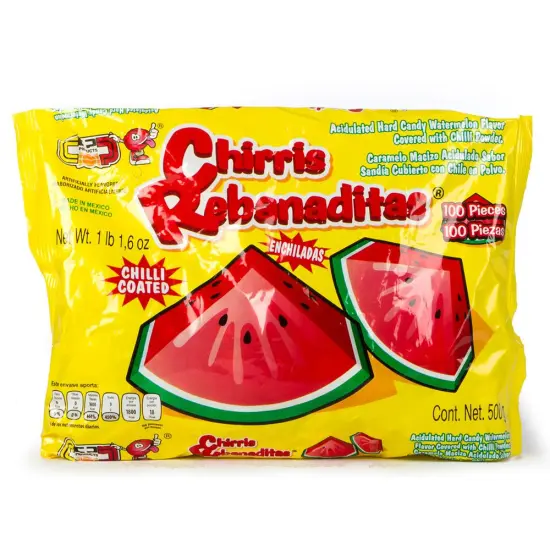 Chirris Rebanaditas Watermelon 500g 100ct {1}