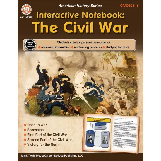 Interactive Notebook: The Civil War, Grade 5-8 {1}