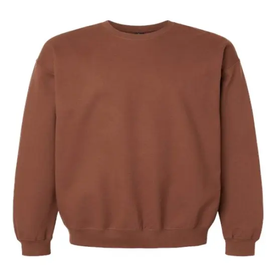 Gildan&reg; Midweight Crewneck Long Sleeve Sweatshirt Cocoa {1}