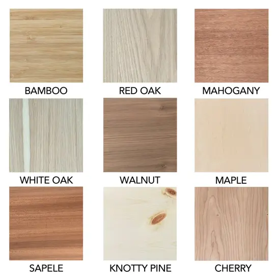 6mm or 3mm, 12&rdquo;x19&rdquo; Premium Unfinished or Finished Two Sided with MDF Core, Glowforge Ready | Walnut, Cherry, Maple, Red Oak, White Oak, Alder, Pine, Cedar, Sapele, Mahogany, Hickory, Bamboo {7}