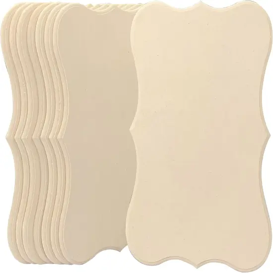 8 Pack Blank MDF Wood Plaques-12x8x0.25 inches {1}