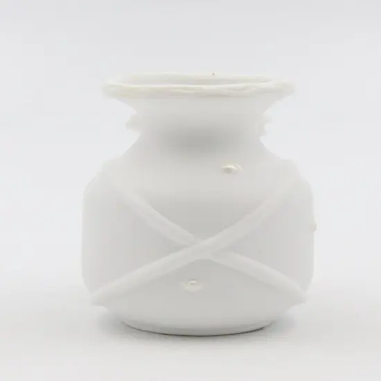 Ceramic Mini Vase with White Flower, Incense Jar, Wedding D&eacute;cor or Gift, Anniversary D&eacute;cor or Gift, Home D&eacute;cor, Vanity Decor {4}