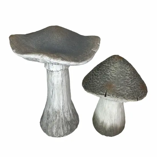 Mushroom Garden Statues, Multiple Styles & Sizes, Indoor Outdoor Decor {6}