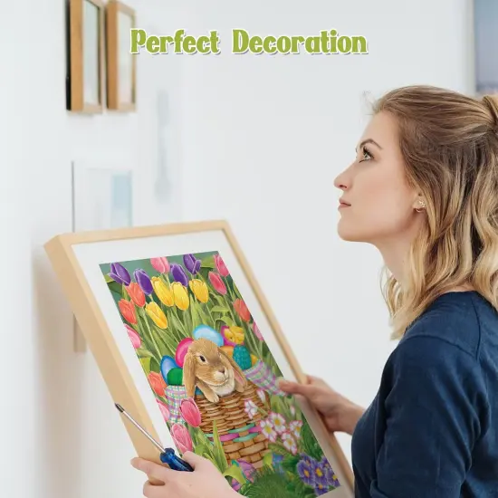 30x40cm Easter Bunny Diamond Art Kit {5}