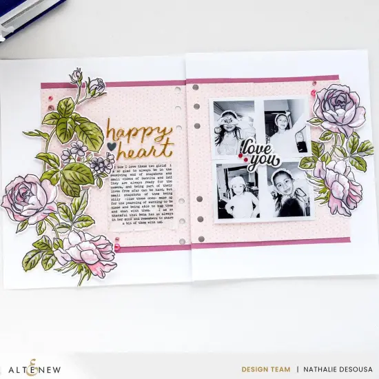 Build-A-Garden: Branching Roses Add-on Die Set {5}