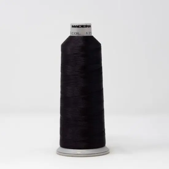Polyneon Machine Embroidery Thread -- 5,500 yards cone -- Charcoal Gray Color -- Ref. #1739 by Madeira&reg; {1}