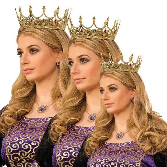 Royal Queen Crown Gold {1}