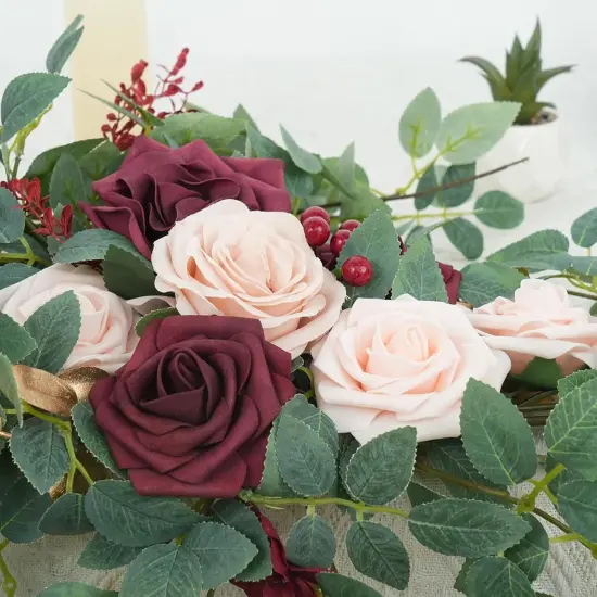 2pcs Artificial Flower Garland Floral Swags {5}