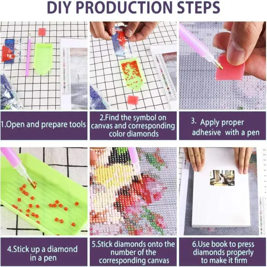 Diamond Painting Kits for Adults, Owl 5D Diamond Art Kits, Full Drill DIY Crafts for Adults Home Wall Decor Gift Diamond Dots [11.8x15.7inch] {5}