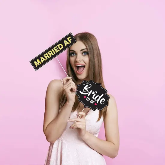 Bachelorette Party Photo Booth Props - 36 Piece Set - Bachelorette Party Decorations, Favors, Gifts and Ideas {2}