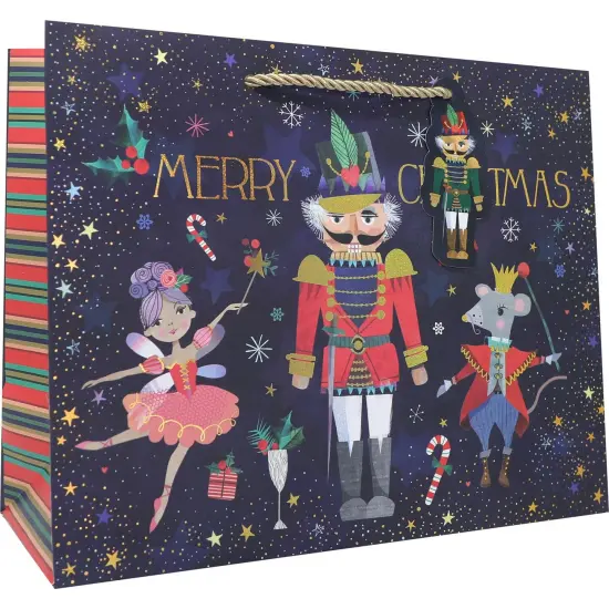 Pack/6: Nutcracker Ballet Gift Bag - 8 x 4 x 10" {2}
