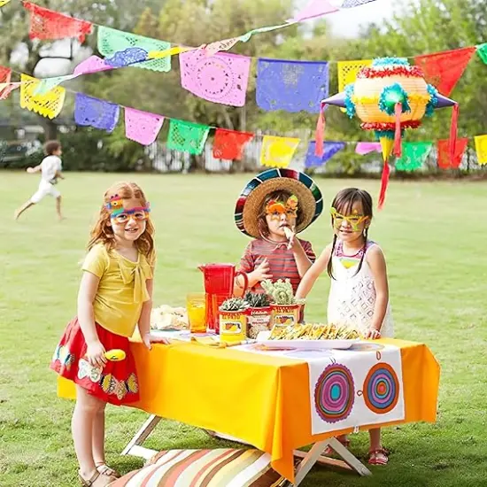 32 Pcs Mexican Party Decorations Paper Eyeglasses Cinco De Mayo Taco Party Favors Photo Booth Props Glasses for Fiesta Party Mexican Carnival Supplies Day of the Dead Decor {4}