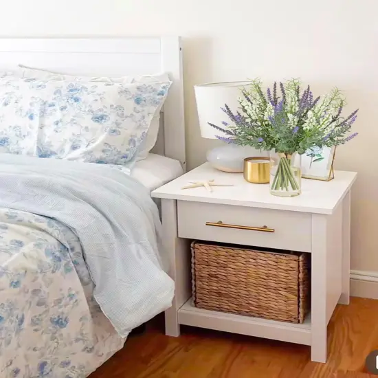 3 Bundles Fake Flowers Artificial Lavender Stems Bouquet Faux Plastic Purple Dried Lavender Flowers Plants for Vase DIY Wedding Floral Arrangement Home Table Centerpieces Indoor Outdoor Decor {5}