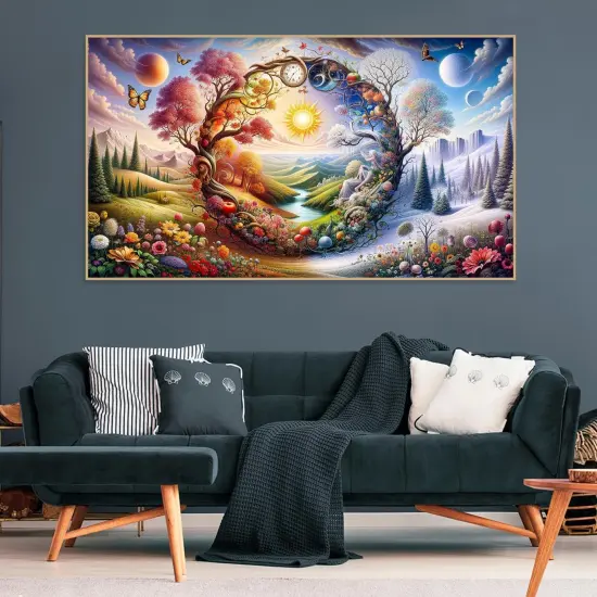 5D Large Diamond Art Painting Kits for Adults {2}