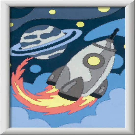 CreArt Space Explorer Paint by Numbers Kit for Kids - 23560 - Painting Arts and Crafts for Ages 7 and Up {4}