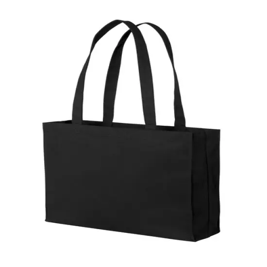 Port Authority&reg; Cotton Canvas Shopper Tote {7}