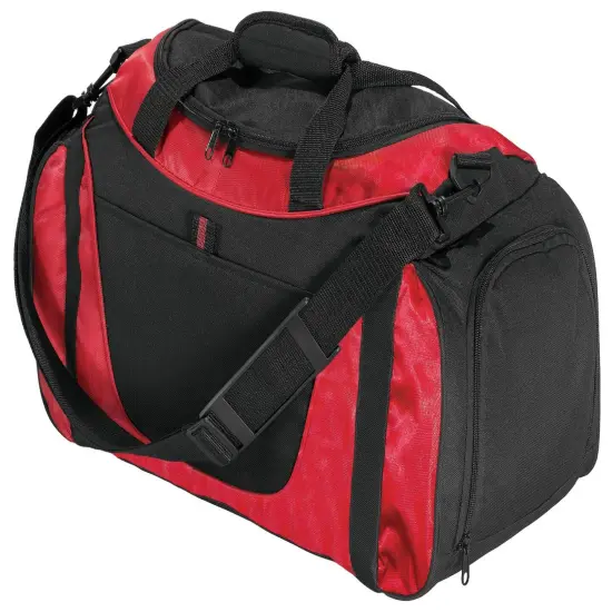 Port Authority&reg; Small Two Tone Duffel Royal/Black {5}
