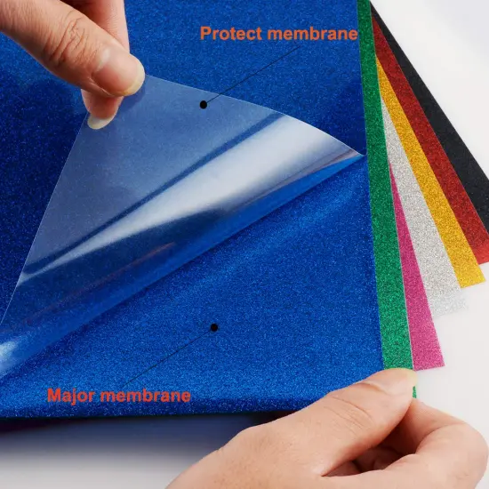 Glitter HTV IronHeat Transfer Vinyl DIY Heat Press Design for T-Shirts (Brown) {2}